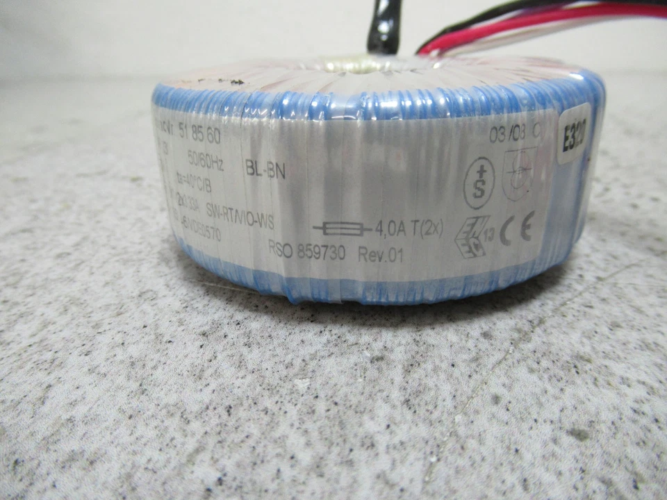 Sedlbauer 859730 Ringkerntransformator Prim. 230V Sec.2 x 12 V/AC 80 VA 3.33 A - Bild 4 von 4