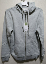 Goodfellow Co Gray Hooded Ultra-Soft Fleece Sweatshirt - Size Small