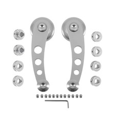 Universal Car Billet Aluminum Window Crank Handle Winder Truck Pickup Door