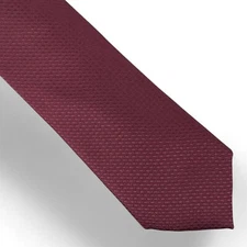 Alfani Men's Elloree Solid Tie Burgundy Red Necktie Slim Modern 2 3/4" OS $55