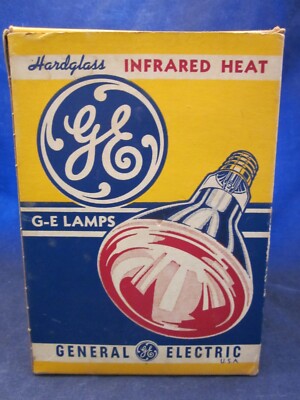 GENERAL ELECTRIC GE Infrared Light Heat Bulb CG401-BX Original BOX