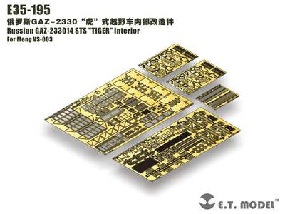 ET Model 1/35 E35-195 Russian GAZ-233014 STS ''TIGER'' Interior For Meng VS-003