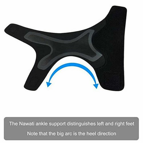 Ankle Support Brace Guard Sports Shin Protector Feet Injury Recovery Fitness L/R - Picture 8 of 15