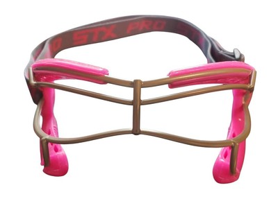 STX 4 Sight Pro Pink Women's Lacrosse Cage Eye Goggles (13+) NWT