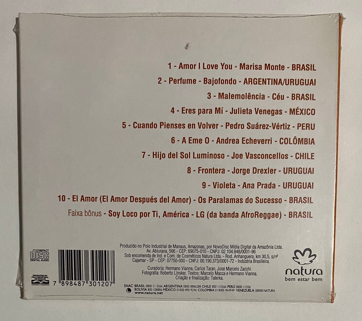 RITMOS DA AMERICA BY VARIOUS BRAZILIAN CD ALBUM STILL SEALED