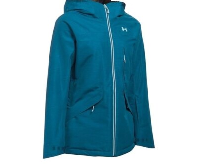 $249 UA UNDER ARMOUR KYMERA COLD GEAR INFRARED SKI SNOWBOARD JACKET WOMENS  SMALL