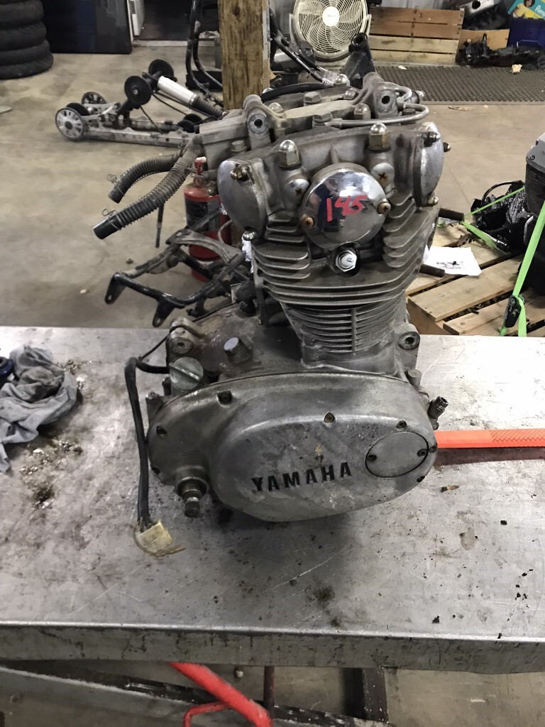 76 Yamaha XS650 XS 650 Engine Motor