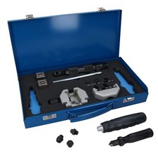Hydraulic Brake Pipe Flaring Tool In-Situ SAE DIN 3/16 1/4 Flares Steel Pipe