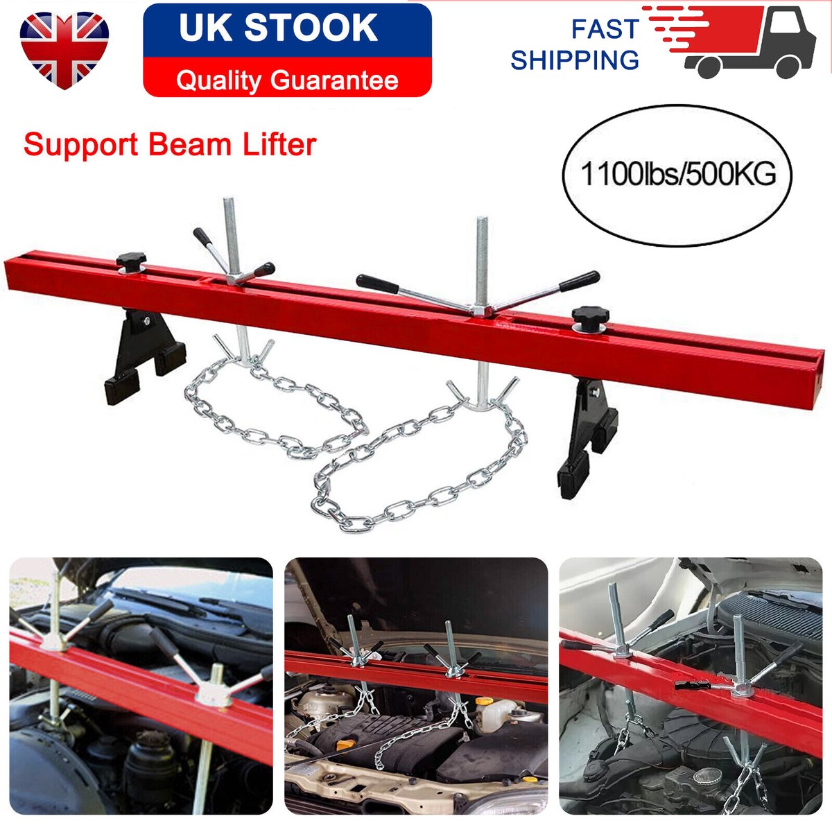 Adjustable Transmission Lifter AB Tools 500kg Engine Support Beam ...