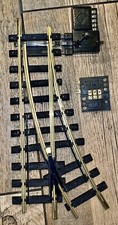 AristoCraft 11210 LH Manual Switch Aristo Craft Brass Track Train Railroad G