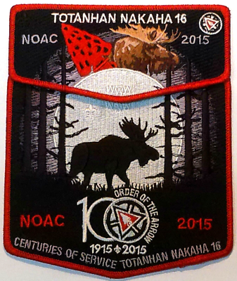 #ad #ad TOTANHAN NAKAHA 16 BSA NORTHERN STAR 2015 OA 100TH CENTENNIAL 2 PATCH DELEGATE $79.66