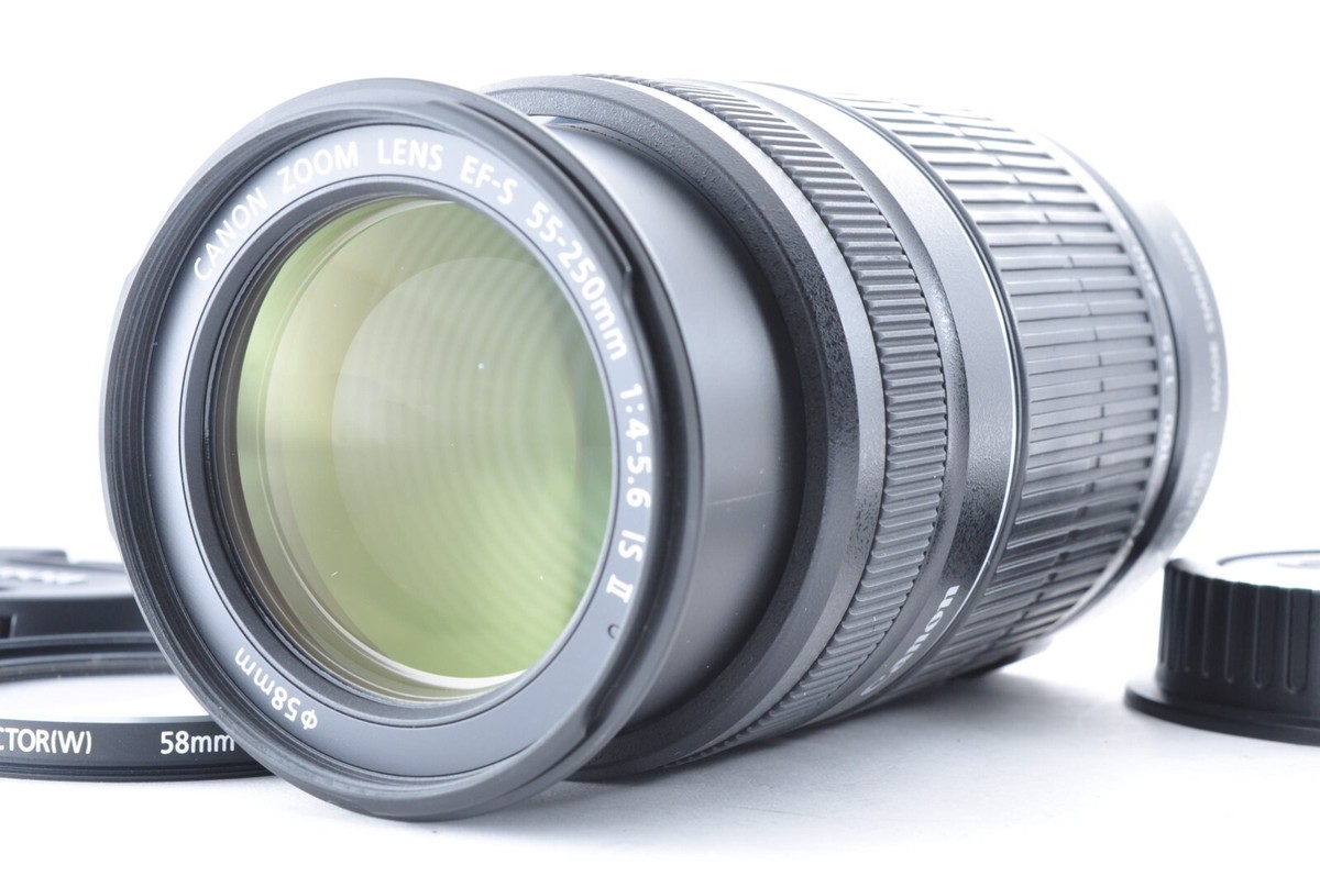 Canon EF-S 55-250mm f/4-5.6 IS II Zoom STM Lens For APS-C [N