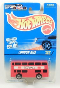 hot wheels london bus