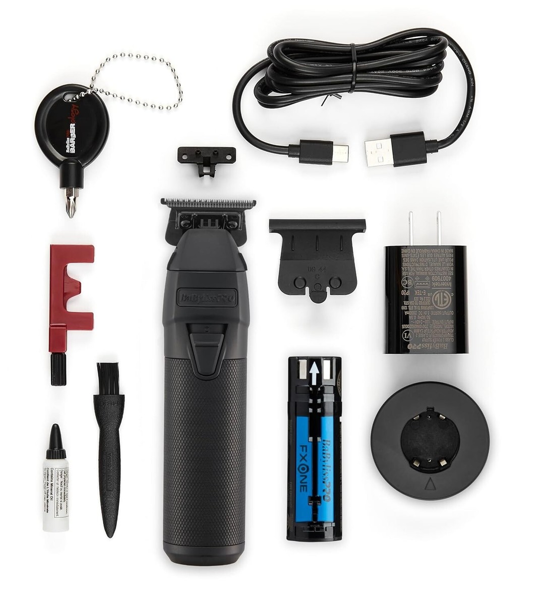 BaBylissPRO FXONE BLACKFX Trimmer and Shaver Set | FX799MB
