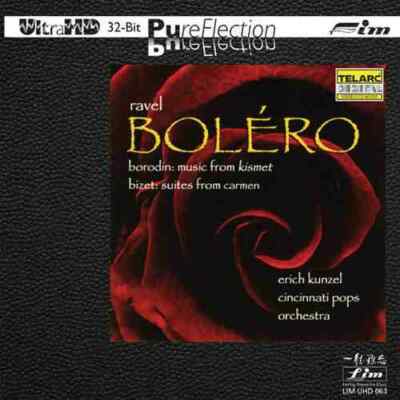 LIM | Erich Kunzel & Cincinnati Pops Orchestra - Ravel: Bolero Ultra HD CD