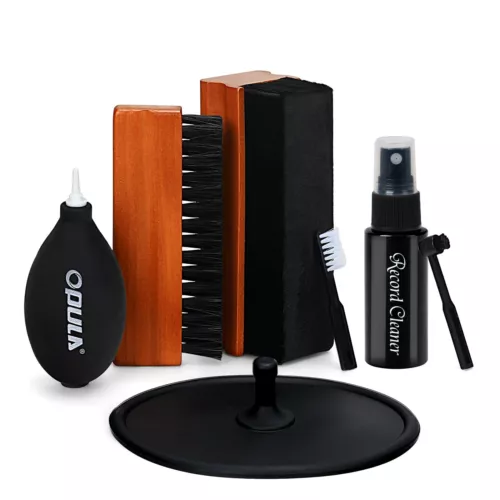 Vinyl Record Cleaning Kit  Complete 7in1 Vinyl Record Cleaner Solution
