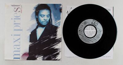 Maxi Priest Close To You EU 7inch Vinyl Single 1990 + Pr-Insert Copy Reggae Pop