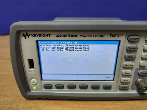 Keysight Agilent 33600A 33612A 80MHz 2 Channel Waveform Generator - Imagen 8 de 14
