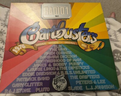 RARE VINYL LP RADIO 1 CHARTBUSTERS VOL 1 1976 BBC WHO SLADE SLIK GARY GLITTER MM
