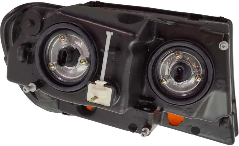 Headlights For Jeep Grand Cherokee 1999 2000 2001 2002 2003 2004 Black Trim Pair Foto 4 de 4