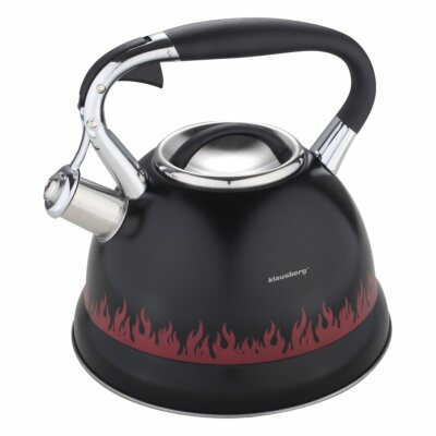 Klausberg 2,7L KB-7198 Wasserkessel Edelstahl Tee FLAME THERMO INDICATOR | 8585