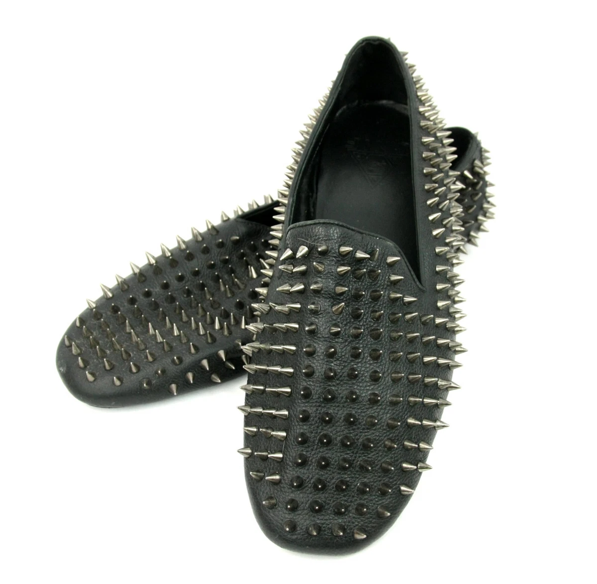 Mens hotsell spiked loafers
