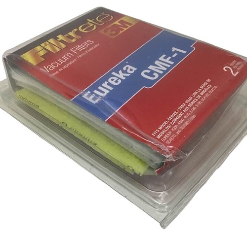 Filtrete Vacuum Cleaner Filters Eureka CMF-1 3M 67801 Pack of 2 NEW - Picture 2 of 4