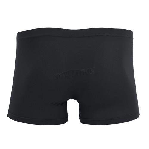Men Pouch Boxer Briefs Shorts Long Sheath Sleeve Underwear Lingerie Underpants - Picture 4 of 11