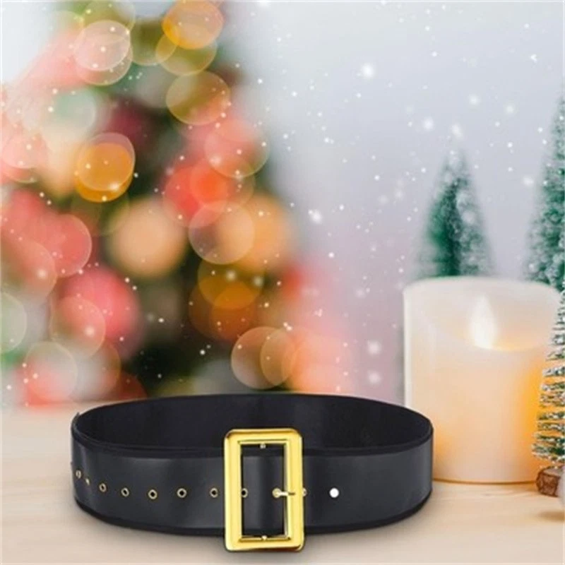 Cinturón de Papá Noel Accesorios de Disfraz Cintura Foto Accesorios Cinturón de Navidad Navidad Foto 4 de 4