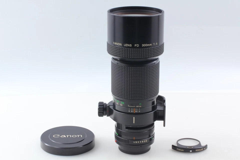Nuevo teleobjetivo Canon FD NFD 300 mm f4 MF para AE-1 A-1 F-1 probado JAPÓN [COMO NUEVO] Foto 3 de 4
