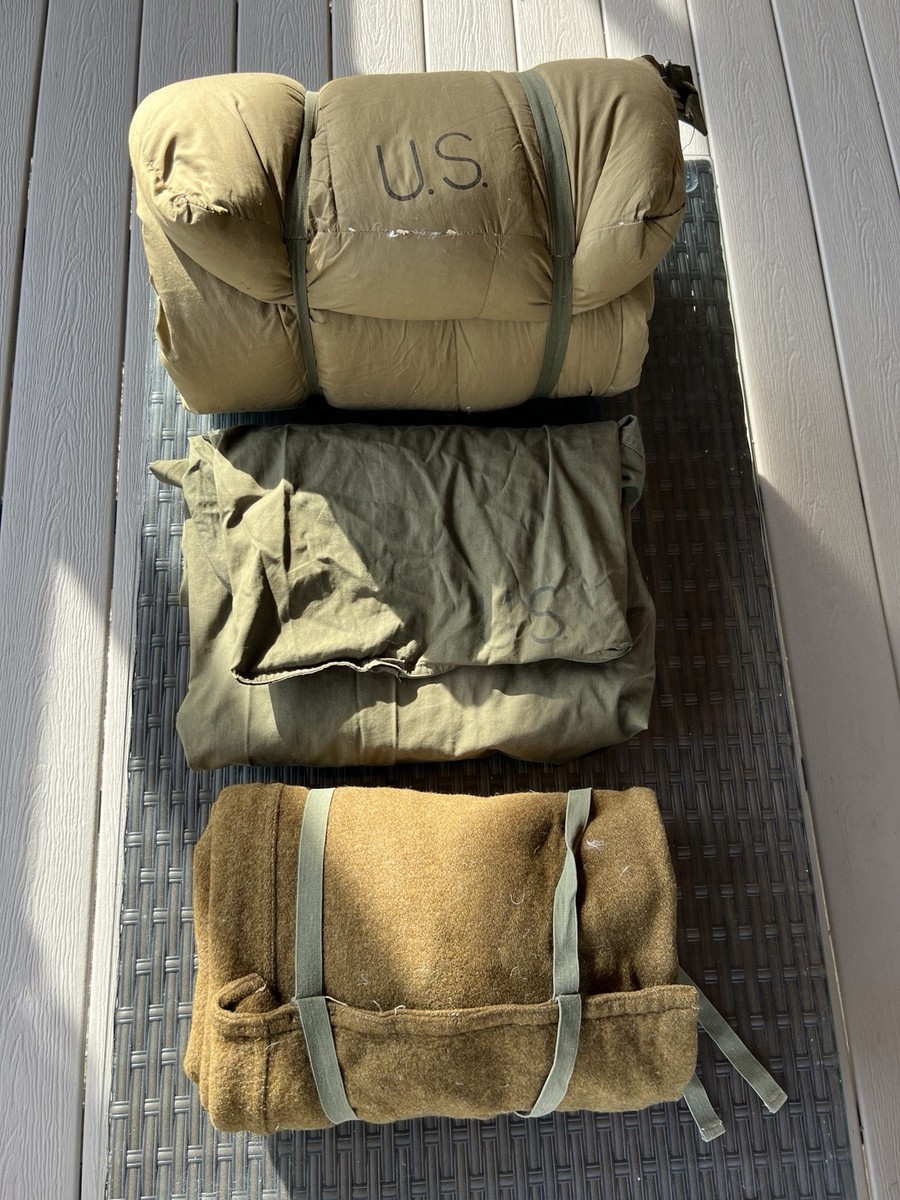 Vintage US Military Sleeping Bag Combo | eBay