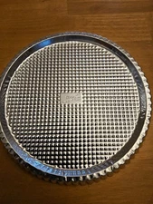 2 Pack Pampered Chef Torte Pan - Light Metal Fluted 10" Round Tart Flan Quiche