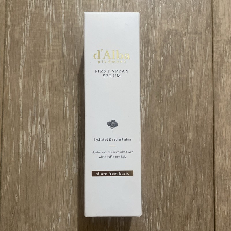 d'Alba Piedmont First Spray Serum White Truffle Italy 1.69 oz Full Size NEW 