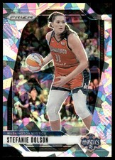 Stefanie Dolson 2024 Panini Prizm WNBA #34 Ice Prizms Washington Mystics