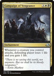 Campaign of Vengeance #182 Eldritch Moon Uncommon Enchantment