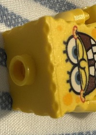 LEGO Spongebob Squarepants Minifigure bob021 Grinning From 3833! Retired! Rare!
