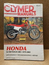 Clymer 1979 - 2003 Honda XL XR TLR 125 - 200 Service Repair Manual