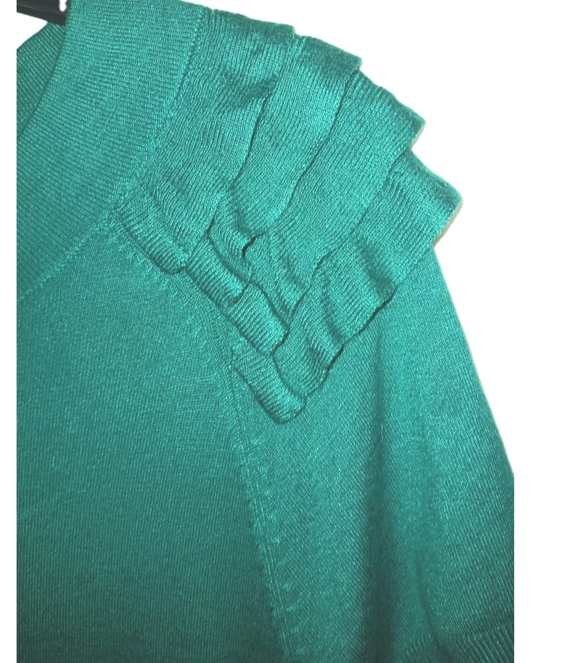 Principles By Ben de Lisi Green Short Sleeve Jumper UK Size 14 - Image 4 of 4