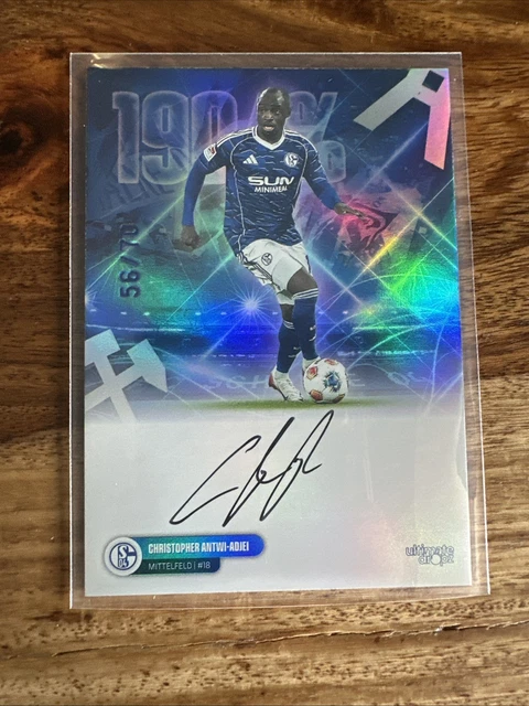 Ultimate Dropz Schalke Christopher Antwi-Adjei Auto 56/70