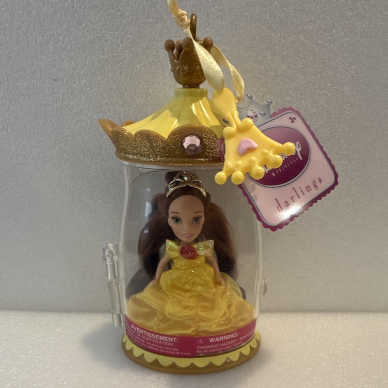 Disney Princess Belle 3" Mini Figure in Jar Display, Beauty and the Beast