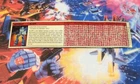 BLURR Transformers G1 1986 Vintage Part TECH SPECS CARD Original HASBRO Z10 968O