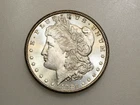 1882-CC $1 MORGAN SILVER ONE DOLLAR GEM BU-Well preserved！！