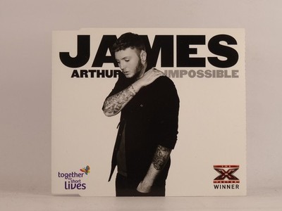 JAMES ARTHUR IMPOSSIBLE (B53) 4 Track CD Single including Picture Sleeve SYCO