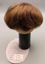 Playhouse Collections Doll Wig Bob Size 8-9 L. Brown Full Cap Short Straight NEW