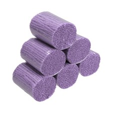 6 Rolls Latch Hook Yarn 3mm Light Purple Latch Hook Kit Yarn Precut Hook Rugs