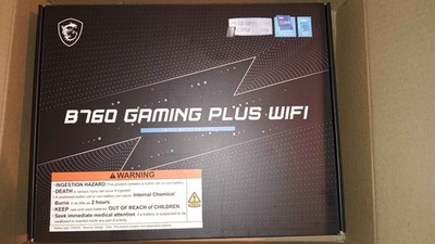 MSI B760 Gaming Plus WiFi V1 ATX Motherboard LGA 1700 DDR5