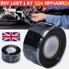 1.5M Silicone Tape Self Fusing Plumbers Electricians Pipe Repair Hose Leak Fix