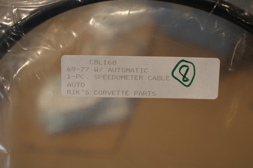 Corvette 1969-1977 velocímetro cable Speedo automático sin crucero 72" NUEVO - Imagen 5 de 5