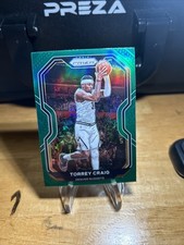 2020-21 Panini Prizm Green Prizms #7 Torrey Craig Denver Nuggets