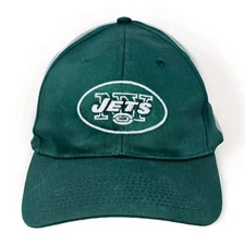 Vintage New York Jets Drew Pearson Snapback Hat 90s Throwback Logo NFL Green